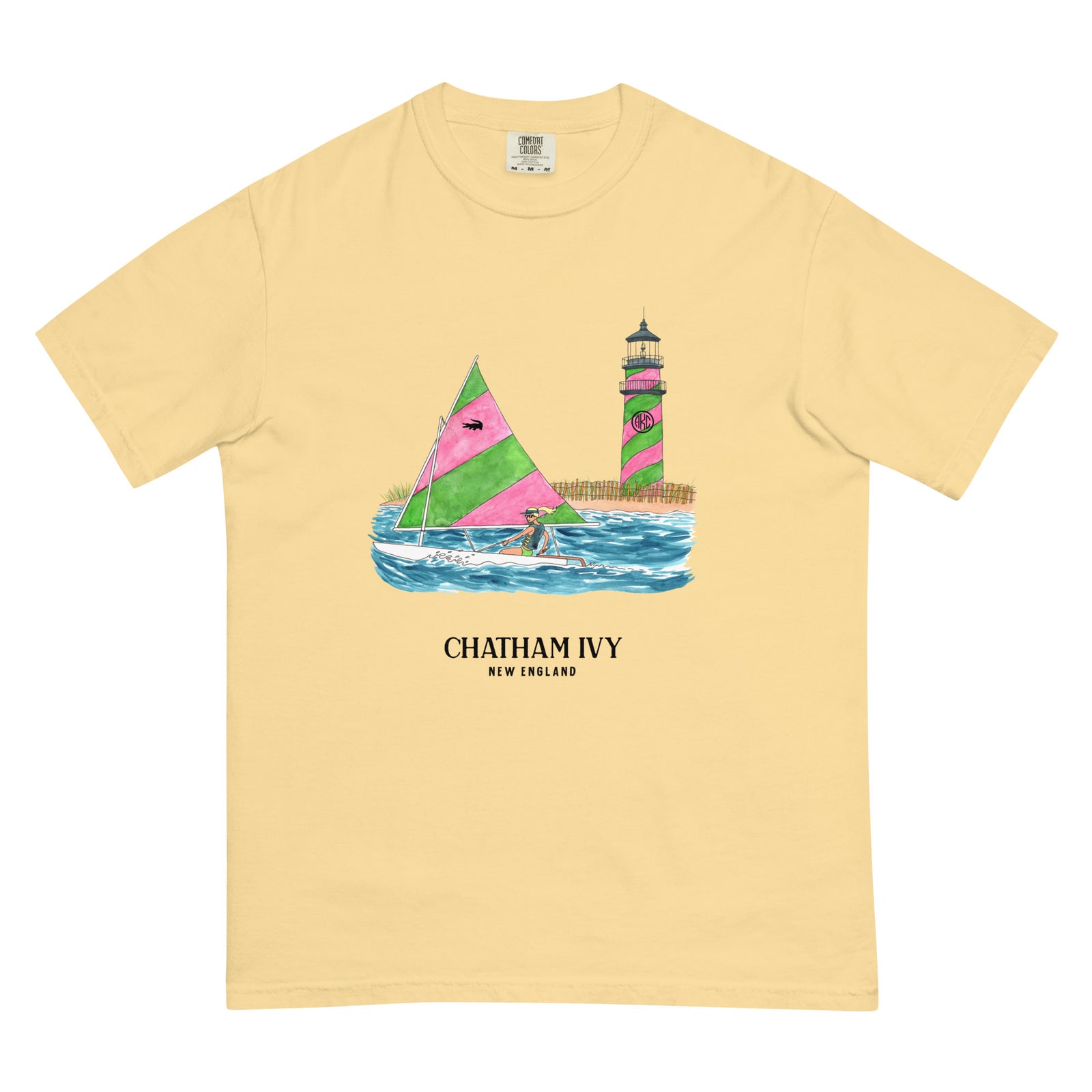 Unisex garment-dyed heavyweight t-shirt